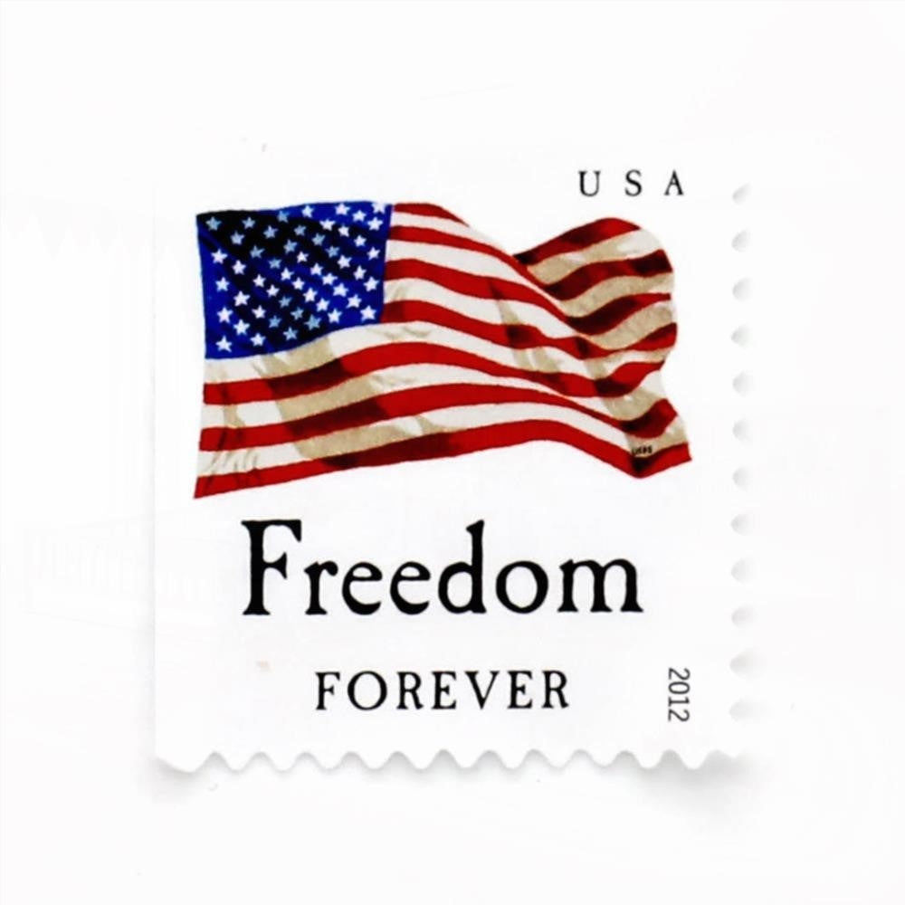 2012 First-Class Forever Stamp - Flag and & Equality