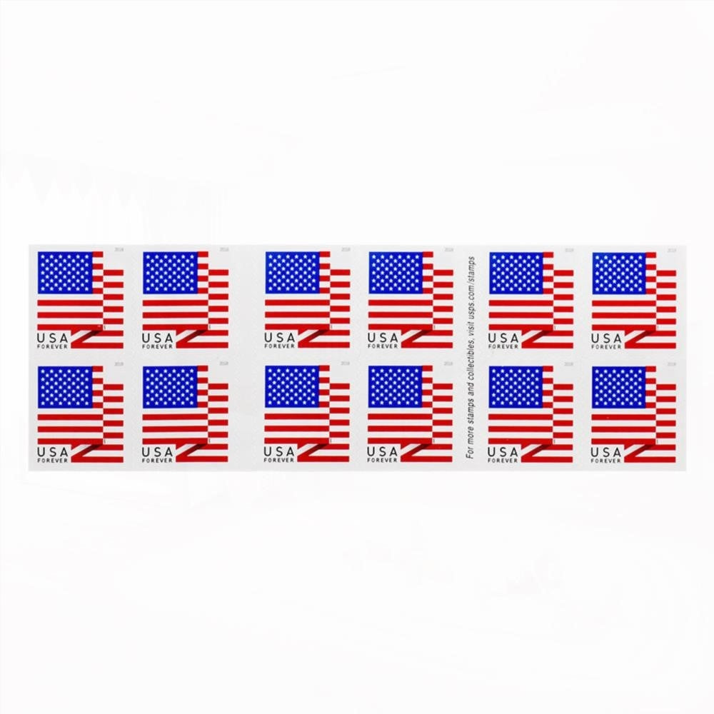 Booklet 2018 US Flag Forever First-Class Postage Stamps