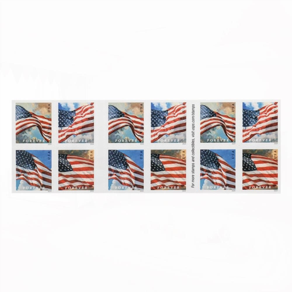 2024 U.S. Flags Forever Stamps Booklets