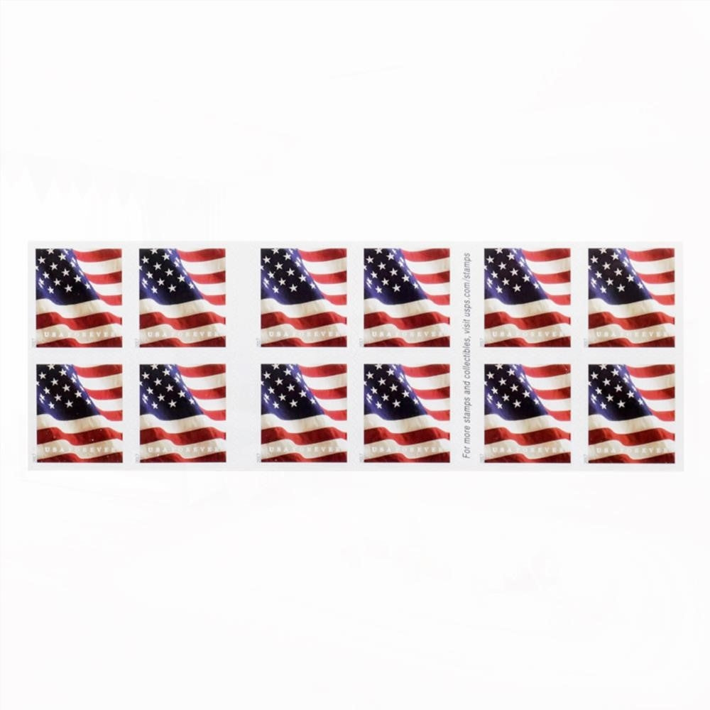 Booklet 2017 US Flag Forever First-Class Rate Stamps