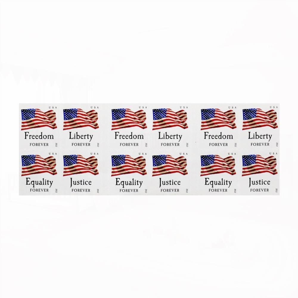 2012 First-Class Forever Stamp - Flag and & Equality