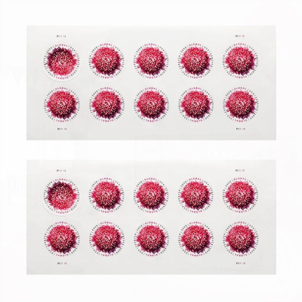 2020 US Global Chrysanthemum Forever Stamps