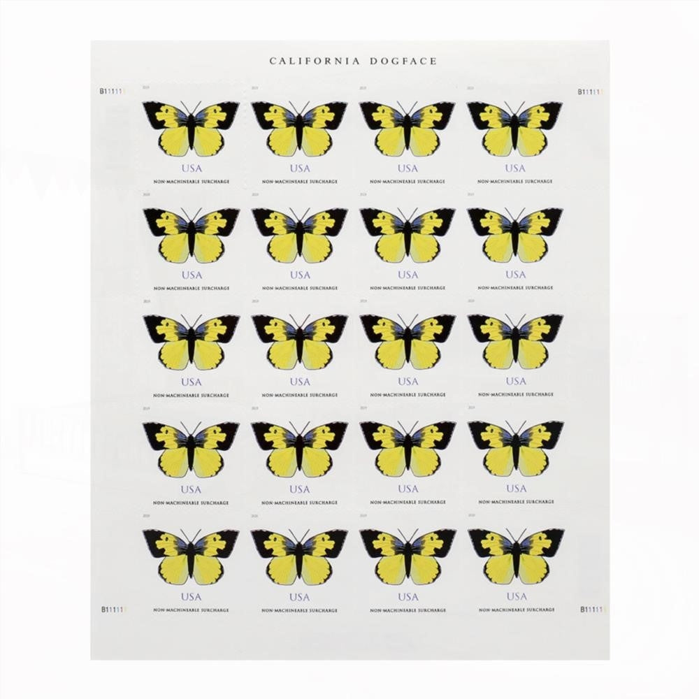 2019 US California Dogface Forever Stamps