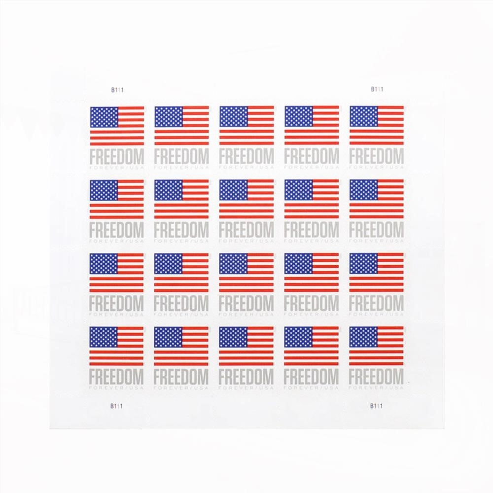 2023 US Flag Forever Stamps Sheet