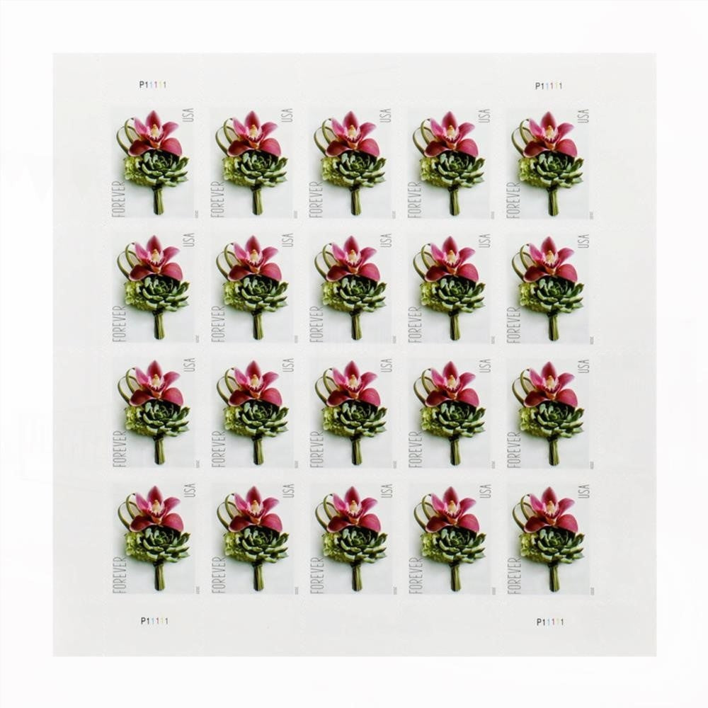 2020 U.S. Contemporary Boutonniere Forever Stamps
