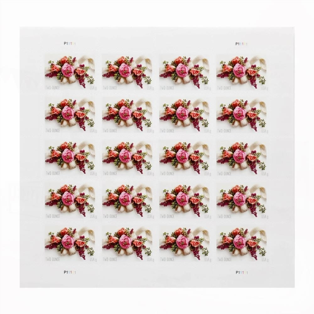 2020 US Wedding Garden Corsage Two Ounce Forever Stamps