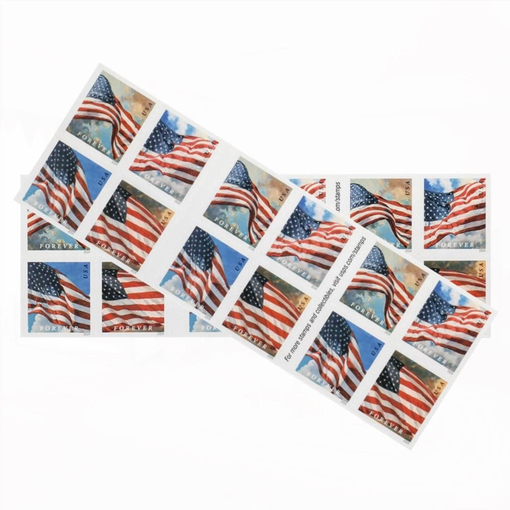 2024 U.S. Flags Forever Stamps Booklets