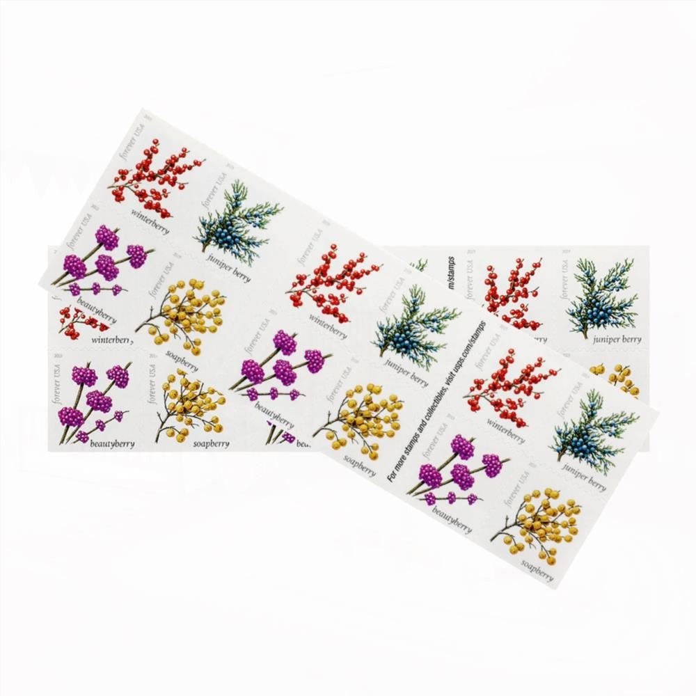 2019 US Winter Berries Forever Stamps