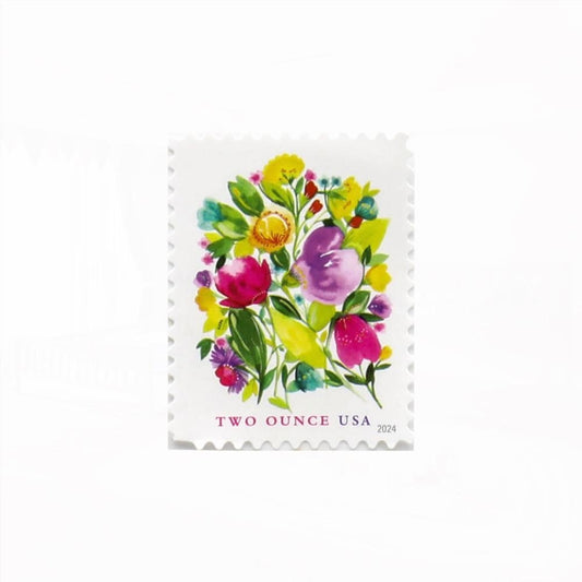 2024 Wedding Blooms Two Ounce Forever First Class Postage Stamps
