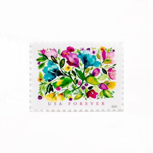 2024 Celebration Blooms Forever First Class Postage Stamps